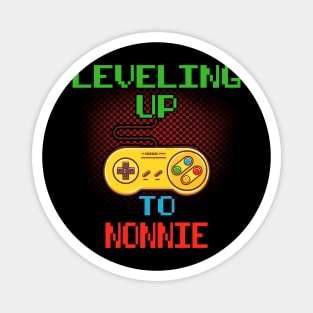 Promoted To NONNIE T-Shirt Unlocked Gamer Leveling Up Magnet